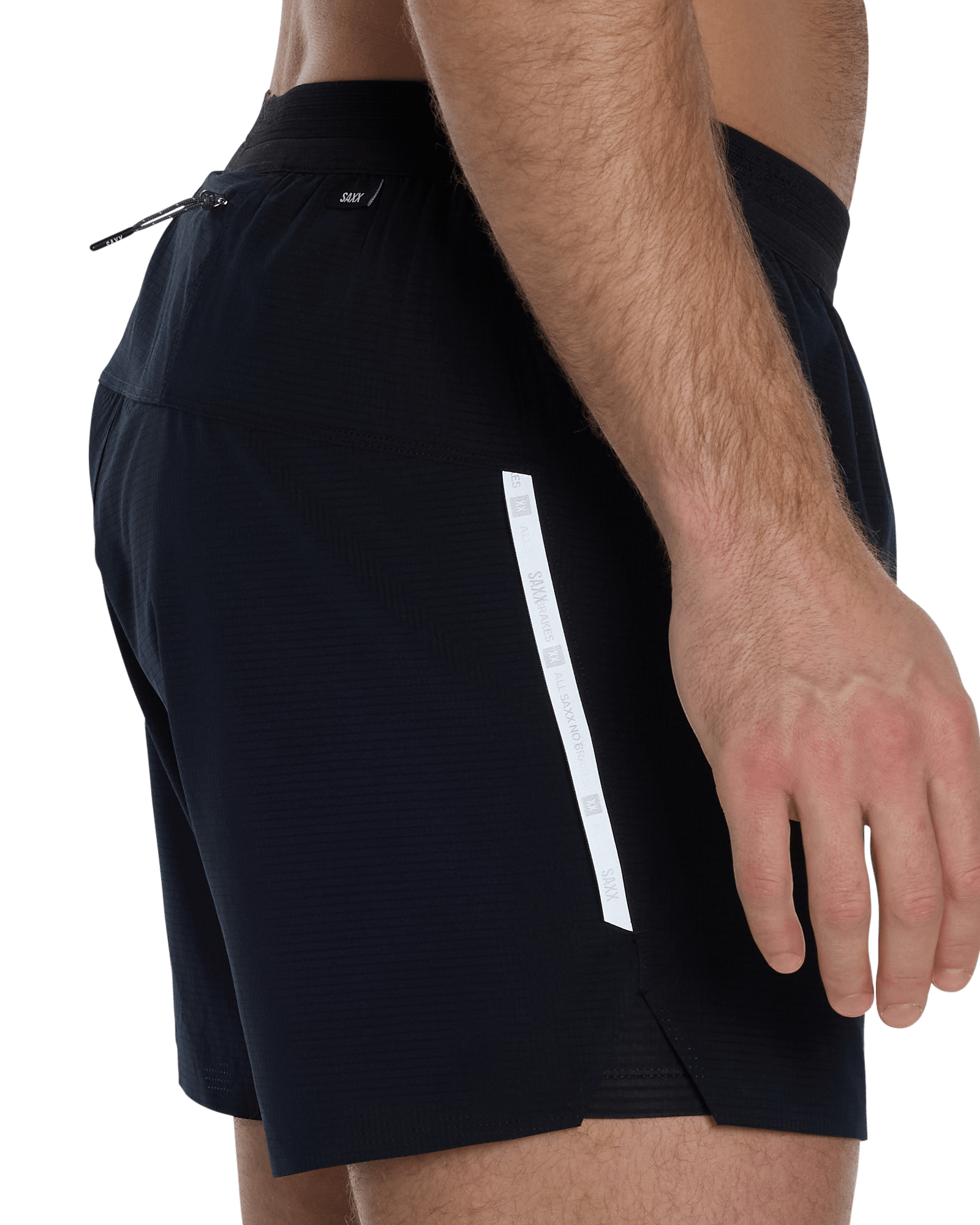 Technical Feature of Race Pace 2N1 Run Short 5" in Black
