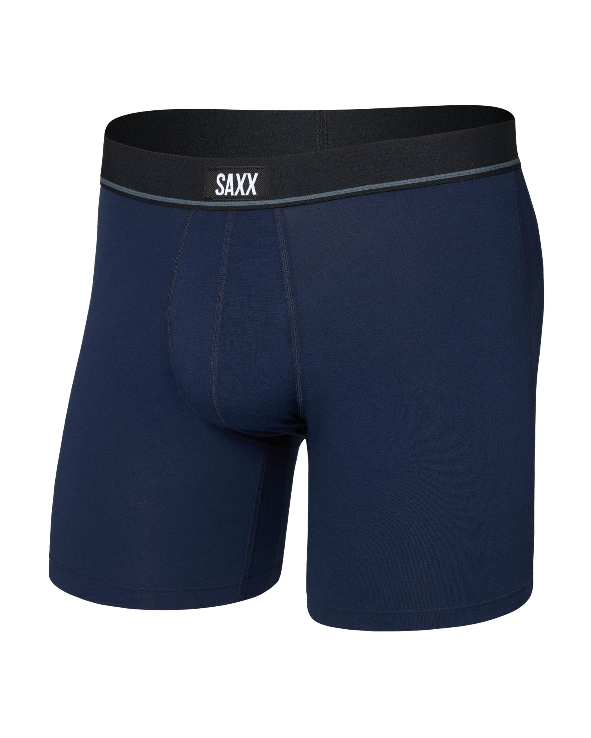 Front of Essential Cotton Boxer Brief in Maritime