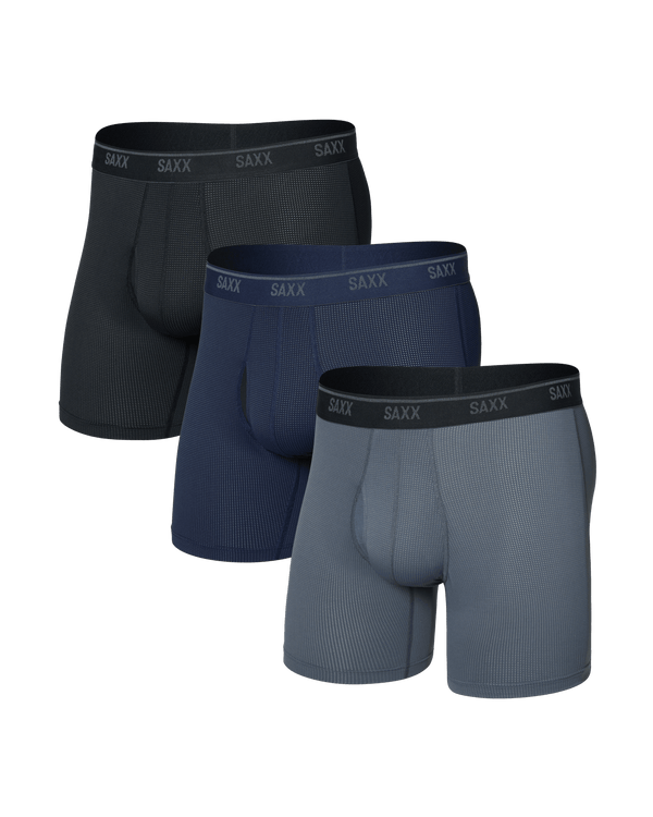 Quest Quick-Dry Mesh (3 Pack)