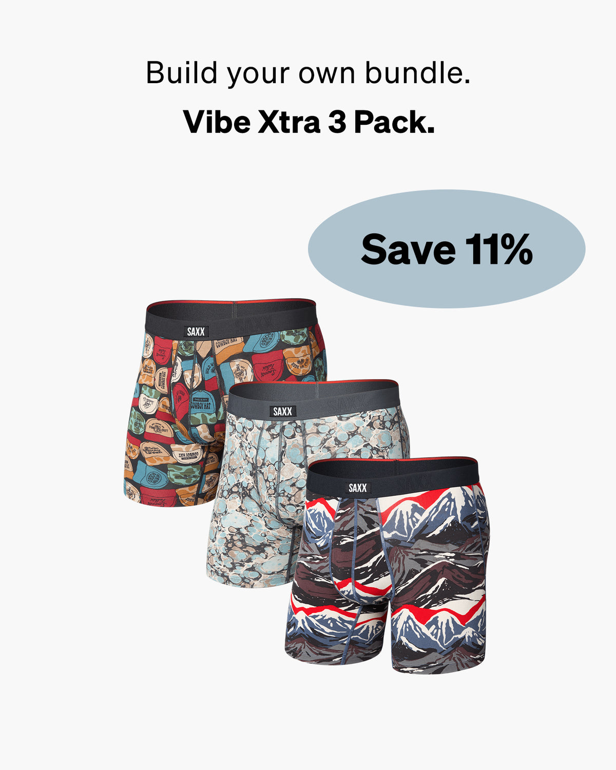 Build Your Own Vibe Xtra Soft Comfort (3 Pack)
