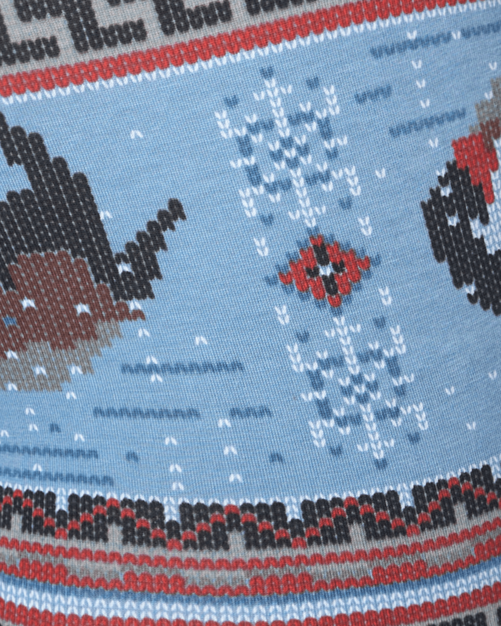 Swatch of Fluffalo-Washed Blue