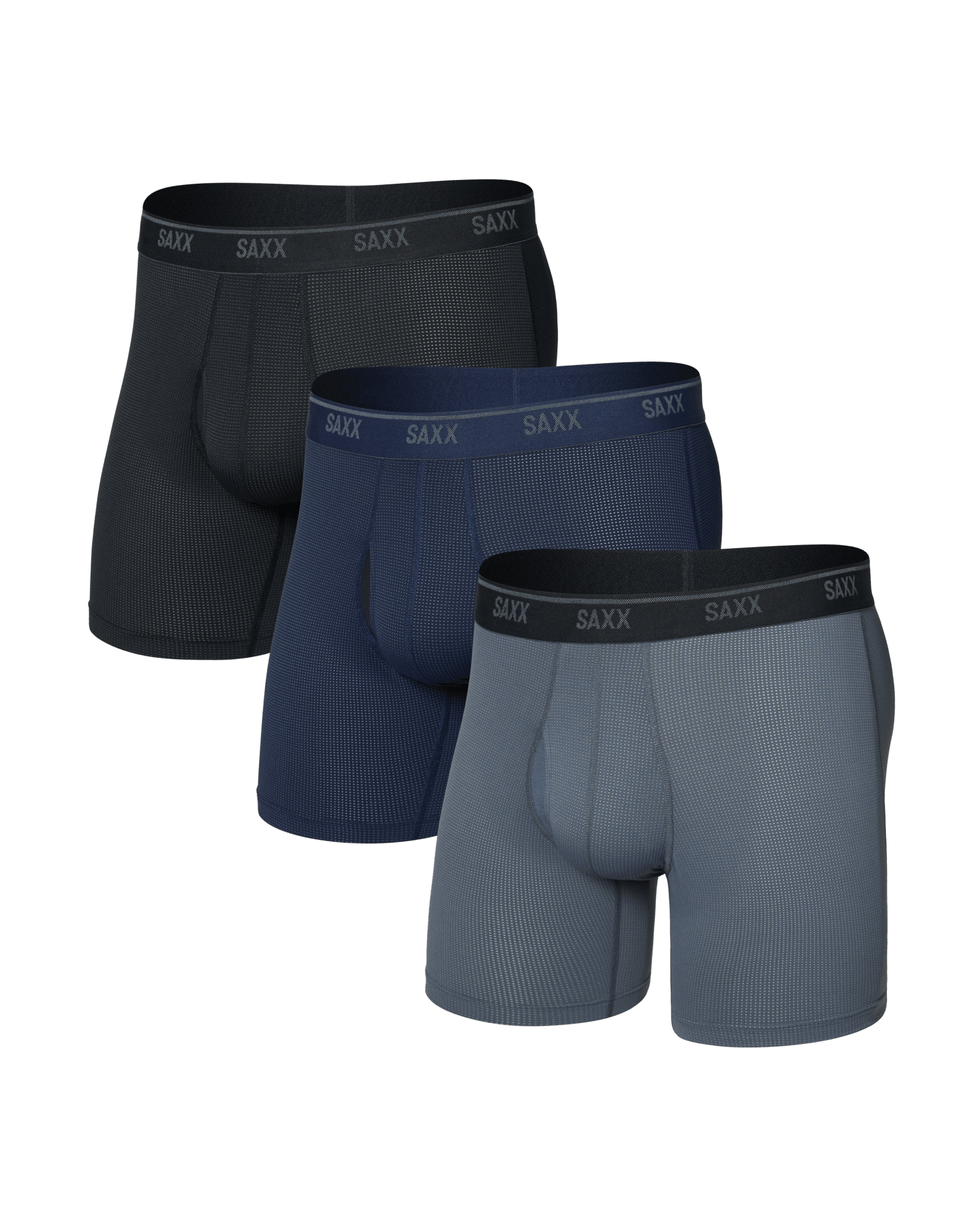 Quest Quick-Dry Mesh (3 Pack)