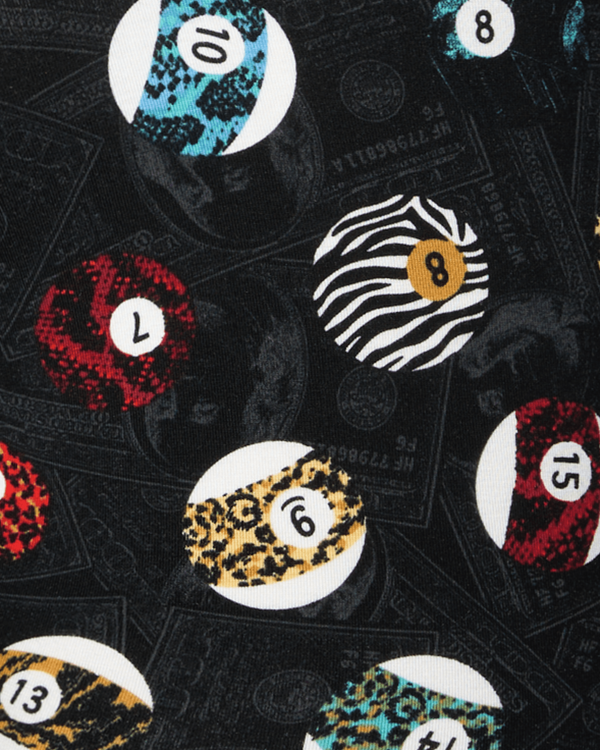 Swatch of Billiard Parlor-Black