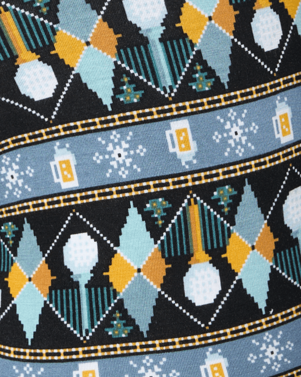 Swatch of Golf Sweater-Black