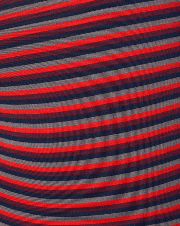 Swatch of Micro Stripe-Maroon